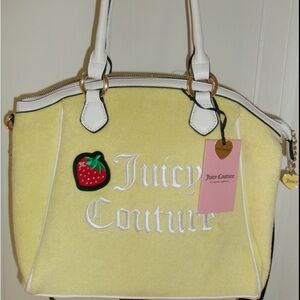 Juicy Couture Yellow Tote Bag